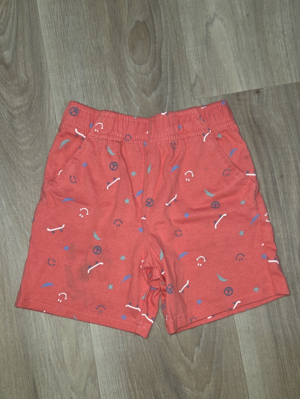 •Garanimals• Toddler Boys Dark Orange Stretchy Shorts